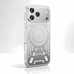 Aluminum Metal Solid Guard Cooling Magnetic iPhone Case