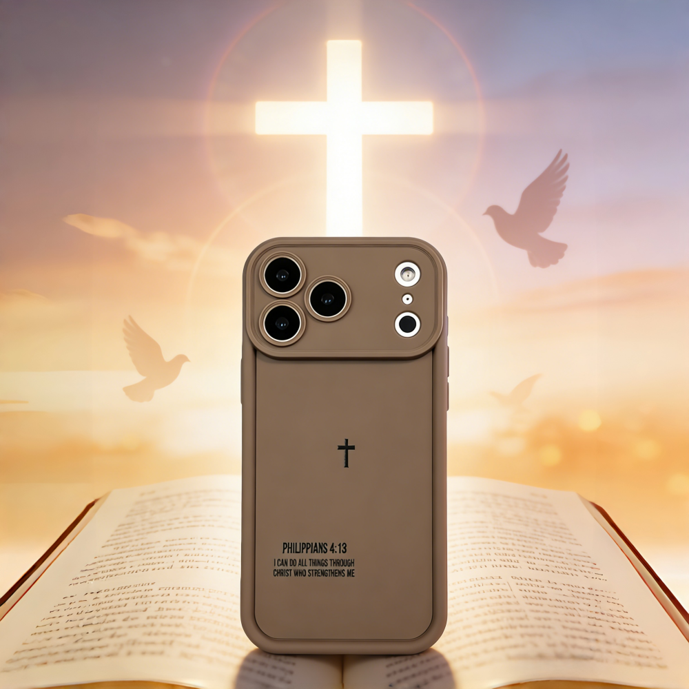 AIRKAS Faith-Inspired iPhone 17 / 16 Case  - Shockproof Protective