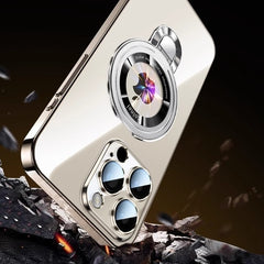 Rotating Bracket Clear Phone Case with MagSafe