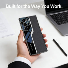 Samsung Business Electroplated Leather Case (No pen included)