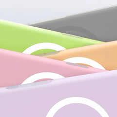 AIRKAS Magnetic Silicone 2 in 1 Protection Case for iPhone 17 / 16 Pro Max | Frosted Ice Matte Shockproof