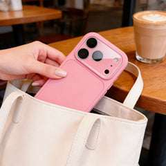 AIRKAS Soft Touch Large Window Full Glass Camera Case