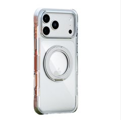 AIRKAS iPhone 17 Corner Airbags Magnetic Shockproof Ice-Clear Case – Anti-Yellowing & Full-Edge Protection