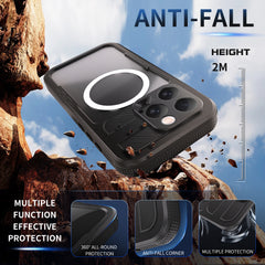 Waterproof Case for iPhone 16 series with MagSafe