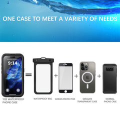 Waterproof Case for iPhone 16 series with MagSafe