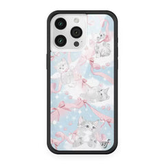 Elegant Pastel Leather Texture iPhone Case — Slim Design with Bold Edges and Camera Lens Guard