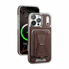🔥 Premium Italian Leather Magnetic iPhone Case  ]