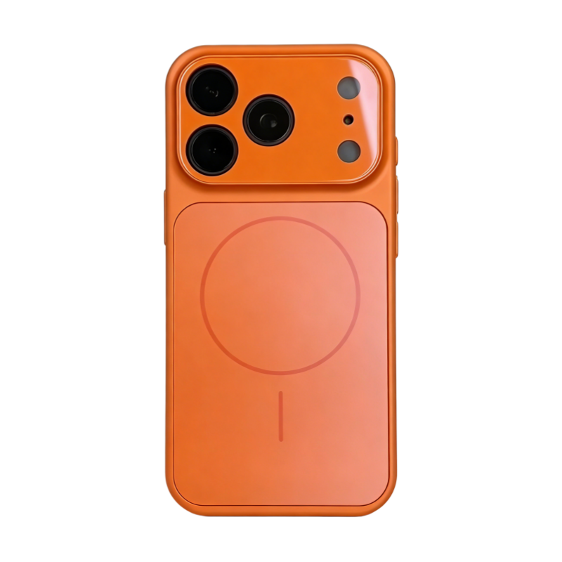 AIRKAS Glass Large Window Magnetic Protection Case For iPhone 17/Pro/Max