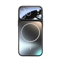 AIRKAS Glass Large Window Magnetic Protection Case For iPhone 17/Pro/Max