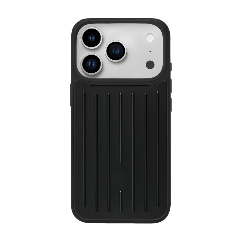 AIRKAS iPhone 17 Pro Max  Titanium Luggage Case with Airbag Drop Protection