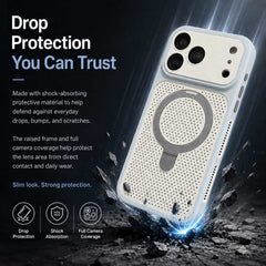 AirGuard Cooling Ring Stand Magnetic Case - Camera Shockproof Cover