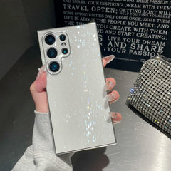 AIRKAS Samsung Electroplated Laser Sequin Diamond Case for S26/25/24 Ultra