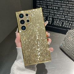 AIRKAS Samsung Electroplated Laser Sequin Diamond Case for S26/25/24 Ultra